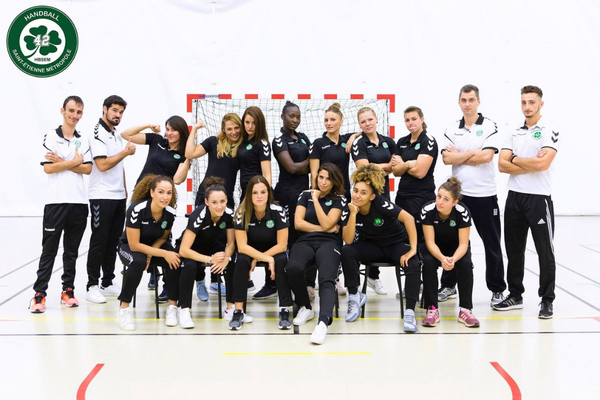 Handball féminin HBSEM42 Préparateur physique cocofitraining