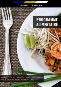 Programme alimentaire coaching sportif suivi cocofitraining